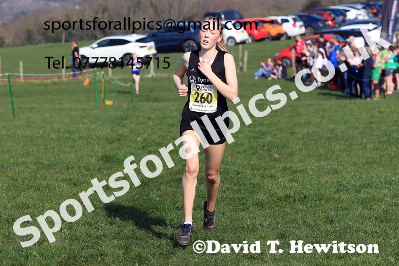 Girls Under-15s 2026 Start Fitness NEHL, Eltringham, Mickley, Northmberland. Photo: David T. Hewitson/Sports for All Pics